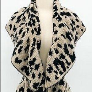 FLAWLESS Reversible Animal Print Sweater (XL)